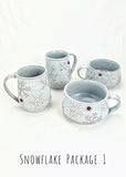 Snowflake Mugs