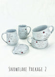 Snowflake Mugs